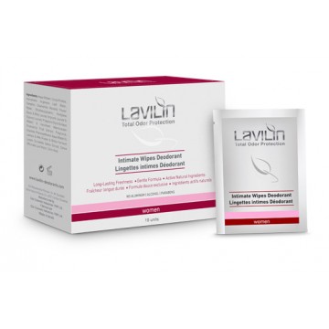 Hlavin Lavilin Women Intimate Wipes Deodorant 10x3.7g